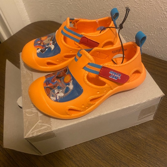 SPACE JAM toddler boy’s EVA Sandal sz 9/10 - Picture 3 of 8